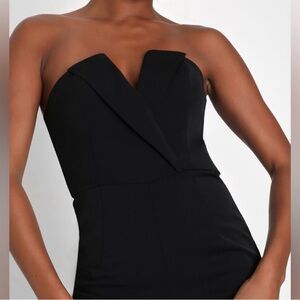 Tuxedo jumpsuit. Elegant.